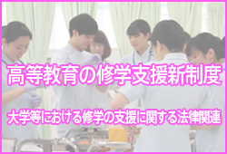 大学等における修学の支援に関する法律関連